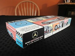 Hawk Model Co. 1939 Mercedes-Benz W163 Grand Winner Car No 155-150 In Box (1961)