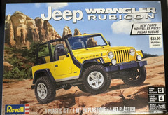 Revell 4501 03 Jeep Wrangler Rubicon Parts Kit Bash Clear Lenses #85