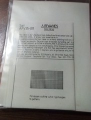 Airwaves Tank Model Kit Accessories Lot Of 4