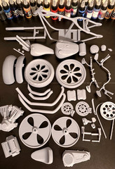 HUGE CUSTOM CHOPPER KIT IN 1/6 SCALE (Design & Build Your Own)