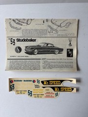 1962 Ford Galaxie 1953 Studebaker Mr. Speed MB 300sl Junkyard Model Cars