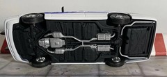 Nicely built 1/25 scale 1997 Ford Crown Victoria NYPD White Blue RMP READ