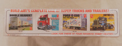 AMT Peterbilt Wrecker Tow Truck Plastic Model Kit Unassembled Red/White / Sealed