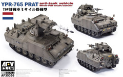 AFV Club 1/35 AF-35356 The Royal Netherlands Army YPR-765 PRAT with Tow Launcher