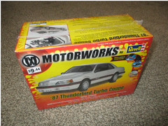 34A Sealed V rare Revell Motor works ’87 Thunderbird Turbo Coupe model kit 1/24