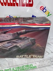 Vintage Revell G.I Joe Battle Tank Plastic Model Kit #8902U1 FACTORY SEALED