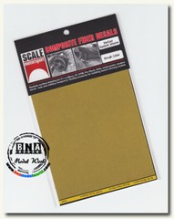 Scale Motorsport 1/24 Carbon Fiber Decals – Basket Weave Yellow on Black