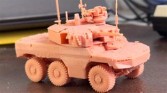 3d Printed 1/35 EBRC Wheeled Recon-Armored Vehicle Unpainted Kit