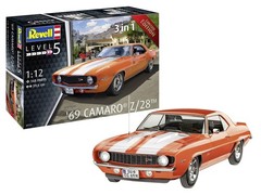 Revell 1/12 ’69 Chevy Camaro Plastic Model Kit 07727