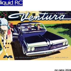 Moebius Models 2851 1961 Pontiac Ventura SD Plastic Model Kit