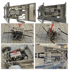 1/24 Super Seven Easy kit Item LFM#09 LAKE FRONT MODEL From Japan