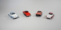 New! SMC-845 1957 Ford Ranchero HO-1/87 Scale White Resin Kit