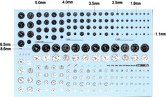 Barchetta for Car bike kit Meter Decal BP1162 1/12 1/18 1/20 1/24 1/32 1/43