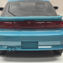 AMT/Ertl 1991 Geo Storm GSI Promo Car with Original Box, Teal Blue