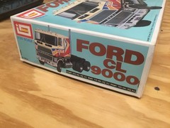 Ford Cabover! Rare IMAI 1/28 scale Ford CL9000 Cab Over motorized model kit