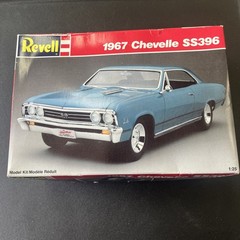 1967 Chevelle SS396 1:25 Revell Model Kit 7146 Issued In 1994