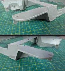1/6 WWII Willys Jeep Cast Resin Model Kit With Opening Hood and Engine Detail