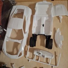 Revell 2016 Corvette Stingray 1:25 Plastic Model Kit 85-4425 Partially Together