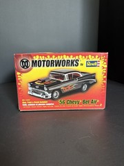 Revell MotorWorks 1956 Chevy Bel Air Model Kit 1:24 Scale #85-1257 Open Box