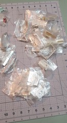 VTG Outlaw Hobby HOT RODS Assorted Classic Car Model Cars Plastic Parts LOT 1243