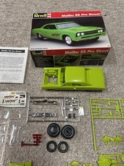 Revell Chevy Malibu SS Pro Street 1:25 Model Kit #7147 1989 (COMPLETE / UNBUILT)