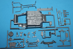 PONTIAC FIERO model kit CHASSIS SUSPENSION PARTS 1/25scale MPC #6309 80s vintage