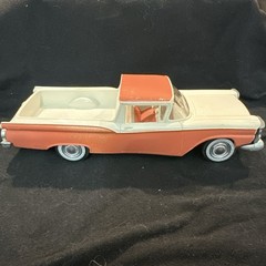 PMC 1959 Ford Ranchero Pickup 1/25 Promo Friction Torch Red/White VF-XLNT