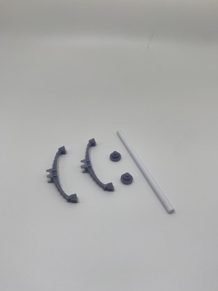 1:25 Adjustable Gasser Straight Axle Leaf Spring Front End Set. (unchromed)