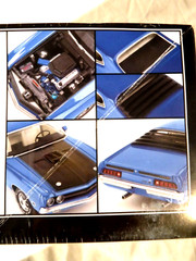 1/25 Revell American 1970 Ford Torino Cobra V8 Engine # 14534