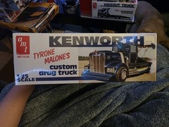 2019 AMT Kenworth Tyrone Malone’s Custom Drag Truck Model Kit Factory Sealed
