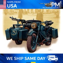Master Box 3528 WWII German motorcycle 1/35