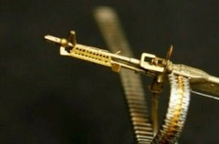 Mini World 7245a M60 Machine Gun USA 1:72 scale brass model kit