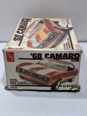 Vintage 1981-87 AMT ERTL 1968 Chevrolet Camaro Z-28 1/25 Model Glue Bomb