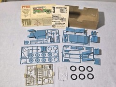 Vintage 1/32 PYRO 1911 MERCER 1911 STEVENS 1932 LINCOLN MINT IN ORG BOXES 1960s