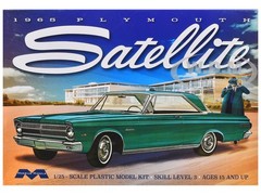 SKILL 3 MODEL KIT 1965 PLYMOUTH SATELLITE 1/25 SCALE MODEL BY MOEBIUS MOE-1215