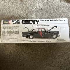 Vintage REVELL ’56 CHEVY CALIFORNIA CLASSICS NEW OLD STOCK FACTORY SEALED 1978