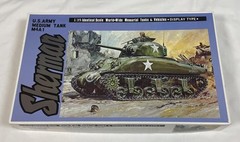 Nichimo Japan 1:35 Plastic Model Kit Sherman U.S. Army Medium Tank Sealed Parts