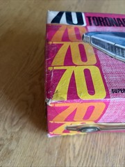 Original AMT 1970 Oldsmobile Toronado Model Kit 1:24 partially assembled/painted