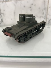 T-26 Soviet Russian WW2 Gray Light Tank Built 1:35? Plastic GR2
