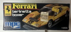 Vintage MPC Ferrari Berlinetta Boxer 1/24 Model Kit Unbuilt 1979