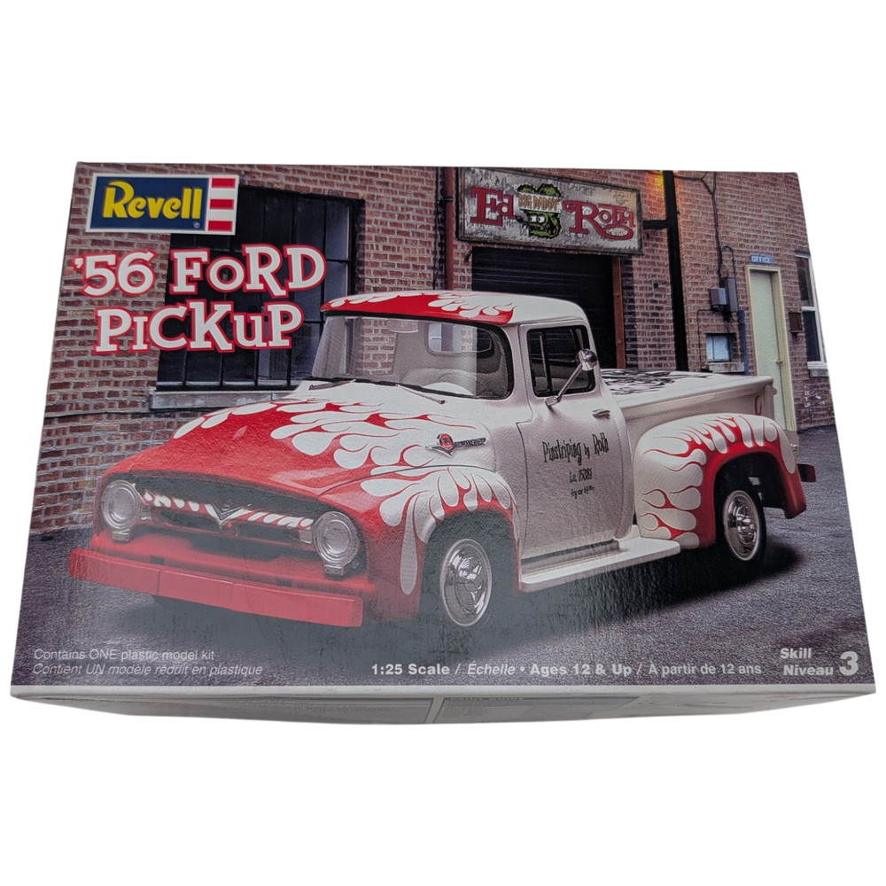 Revell Ed Big Daddy Roth ’56 Ford Pickup Model Kit 85-4178 1:25 Open Box