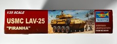 Lot: Trumpeter #00349 1/35 Scale USMC LAV-25 Piranha w/Metal Barrel + Legend Set