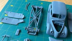 Resin 3D printed kit 1/25 scale 1938 Ford 4-Door Fordor