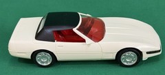 Ertl AMT 1992 Chevrolet Corvette ARTIC White Red Int Spec. Ed. Promo 1 Millionth