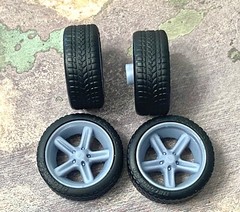 Resin 20 Inch “03-04 Ford F150 Lightning” Model car Wheels/Tires 1/24 1/25 scale