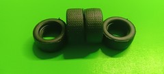 Dodge Charger Petty 43 1/25 Rims Rubber Tires NASCAR Donor Parts Great Detail
