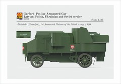 Copperstate Models 1/35 Russian/Latvian/Polish Garford-Putilov Arm. Car CSM35015