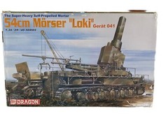 OPEN BOX Dragon 54cm Morser “Loki” Gerat 041 1:35 ‘39-‘45 Series Model Kit