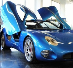 1:12 Race Car24Le Mans Racing Custom Built HyperCar Toroidion 1MW18Concept Model