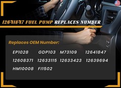 EP1028 High Pressure Fuel Pump Compatible with Buick LaCrosse, Verano, Regal